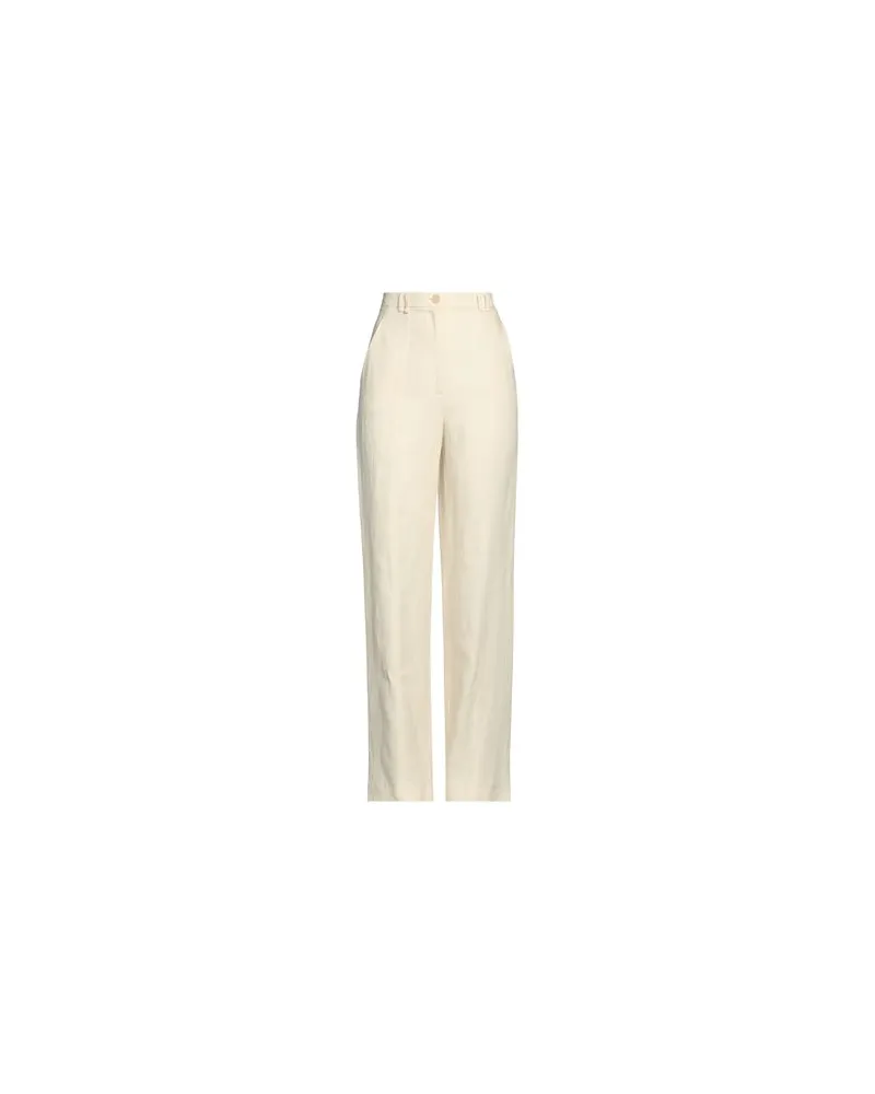 Patrizia Pepe HOSEN & RÖCKE - Hosenauf YOOX.COM Elfenbein