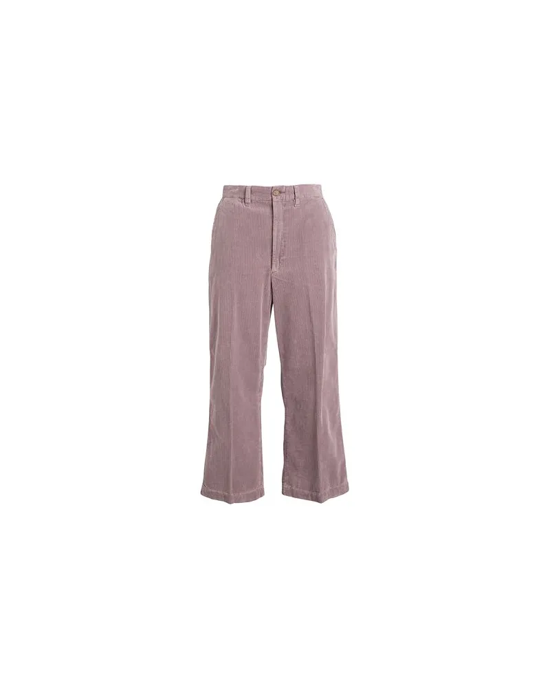 Ralph Lauren CORDUROY WIDE-LEG CROPPED PANT - HOSEN & RÖCKE - Hosenauf YOOX.COM Malve