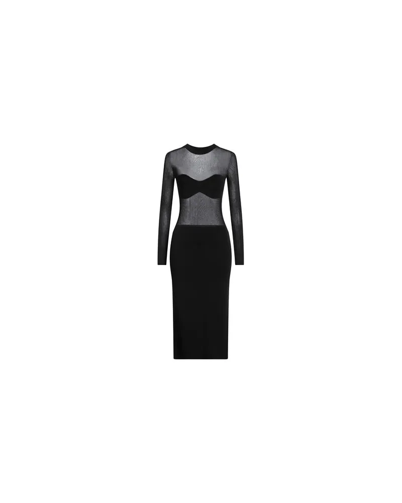 Patrizia Pepe KLEIDER - Midi-Kleiderauf YOOX.COM Schwarz