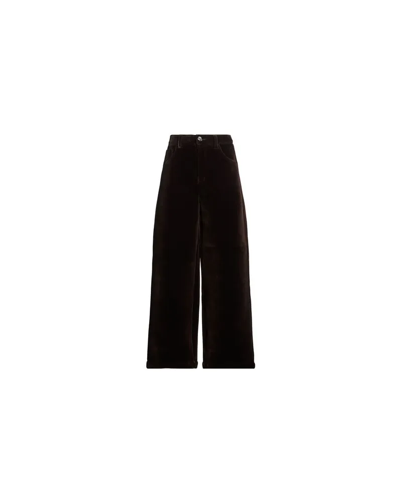 Séfr HOSEN & RÖCKE - Hosenauf YOOX.COM Dunkelbraun
