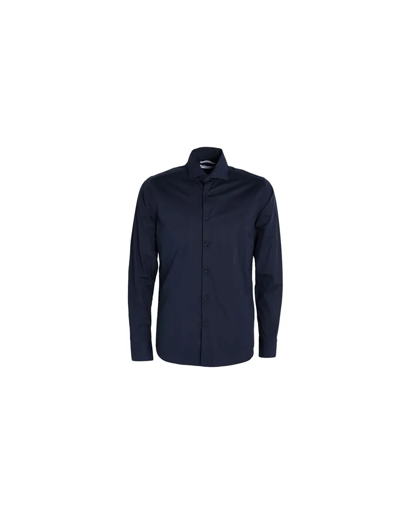 AT.P.CO TOPS - Hemdenauf YOOX.COM Marineblau