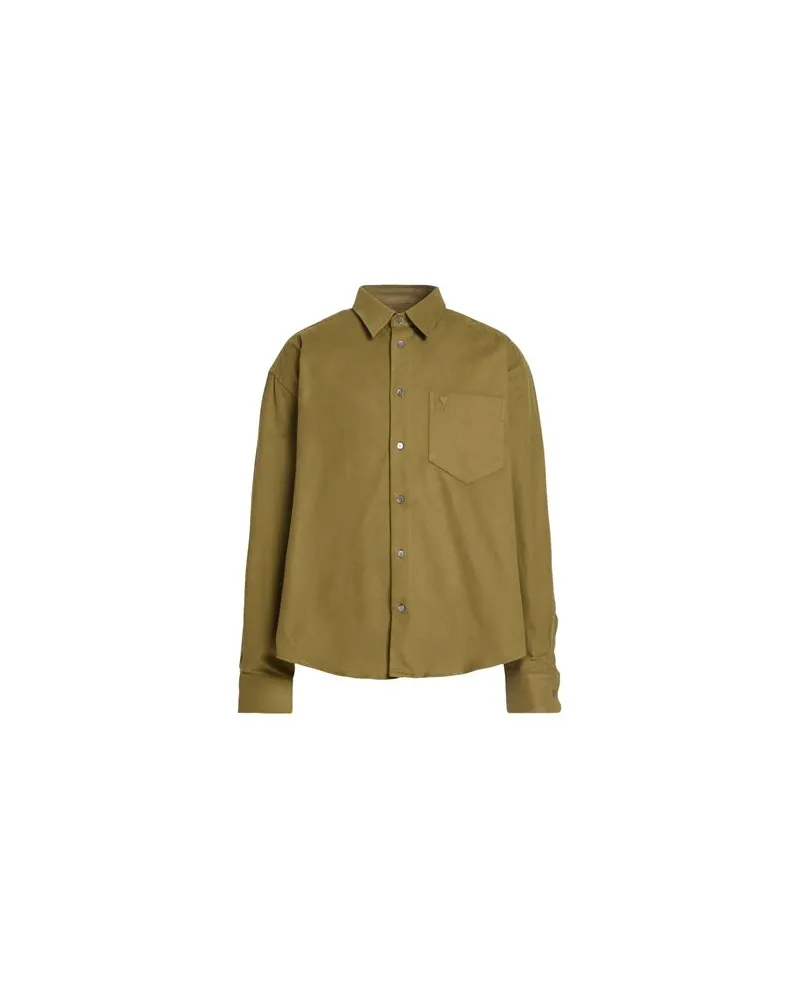 AMI Paris TOPS - Hemdenauf YOOX.COM Militärgrün