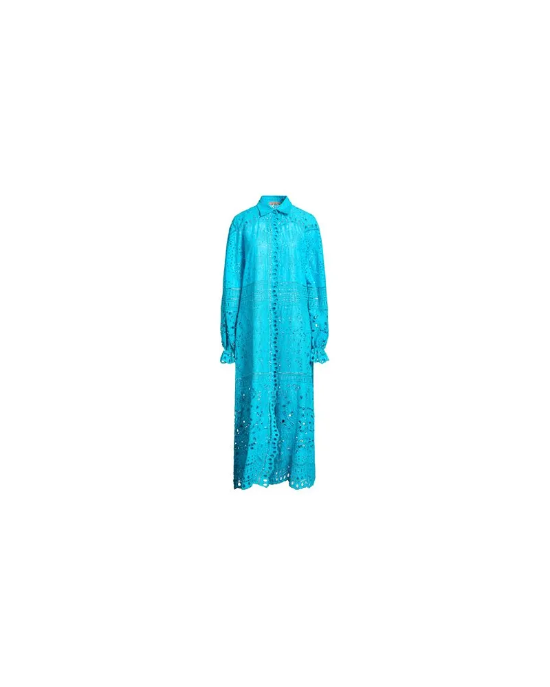 Ermanno Scervino KLEIDER - Maxi-Kleiderauf YOOX.COM Tūrkis