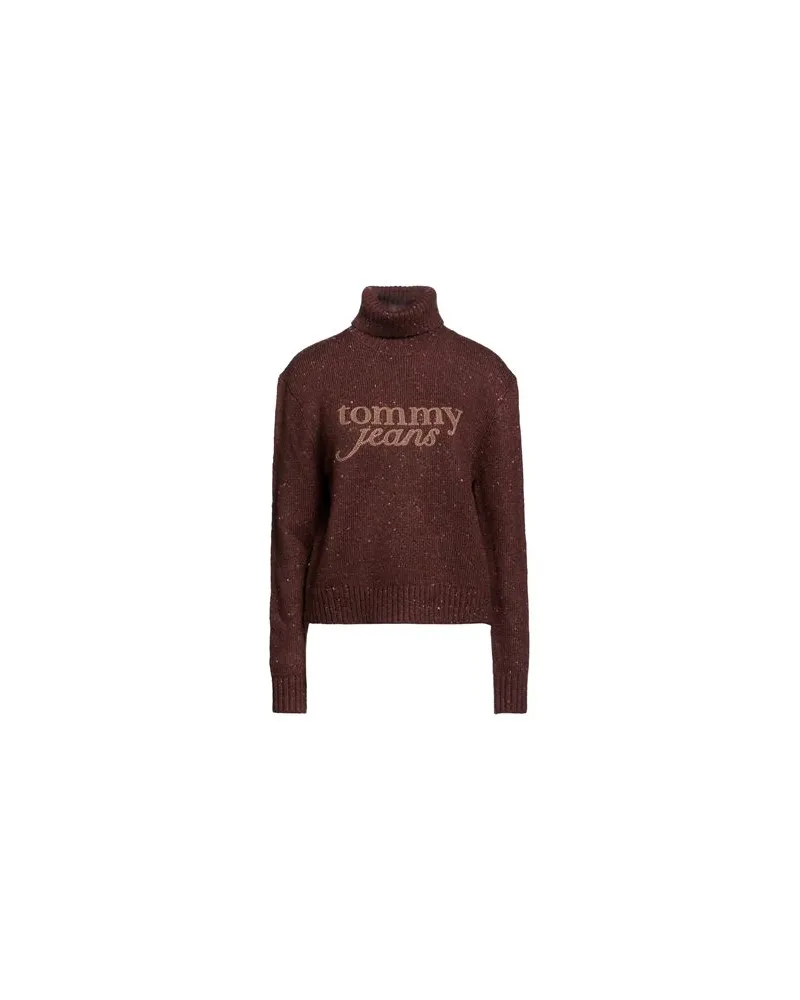 Tommy Hilfiger STRICKWAREN - Rollkragenpulloverauf YOOX.COM Schokobraun