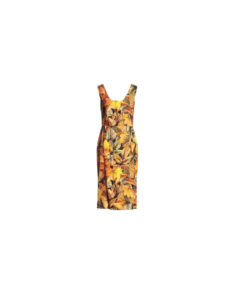 Dolce & Gabbana KLEIDER - Midi-Kleiderauf YOOX.COM Ringelblume