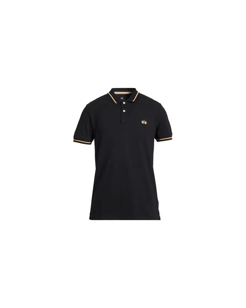 La Martina TOPS - Poloshirtsauf YOOX.COM Schwarz