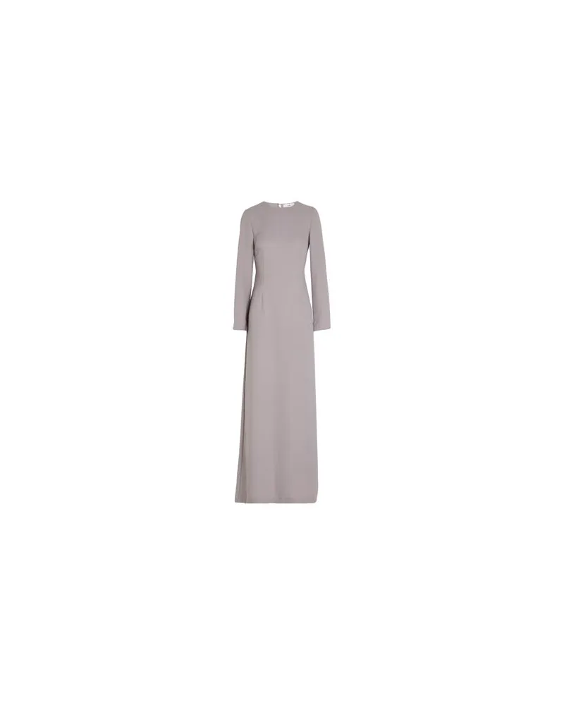 Suoli KLEIDER - Maxi-Kleiderauf YOOX.COM Grau