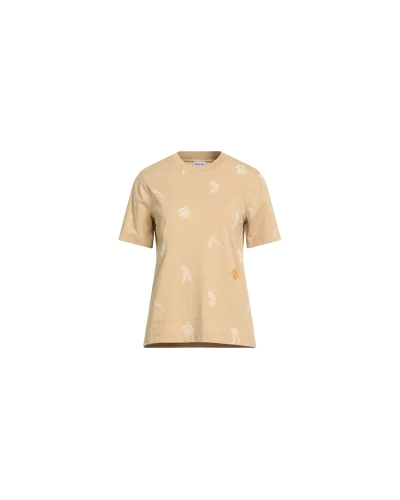 Burberry TOPS - T-shirtsauf YOOX.COM Beige