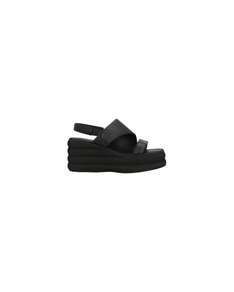 Emanuelle Vee SCHUHE - Sandalenauf YOOX.COM Schwarz