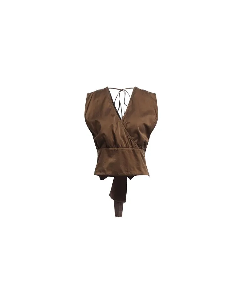 Jijil TOPS - Topsauf YOOX.COM Braun