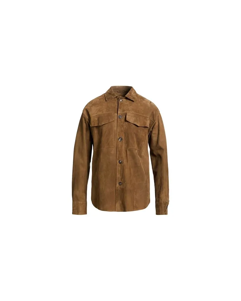 LARDINI TOPS - Hemdenauf YOOX.COM Braun