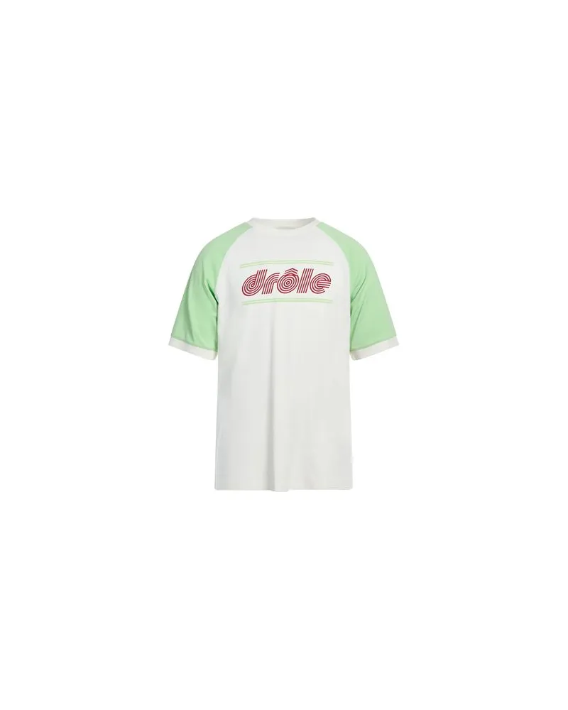 Drôle de Monsieur TOPS - T-shirtsauf YOOX.COM Weiß