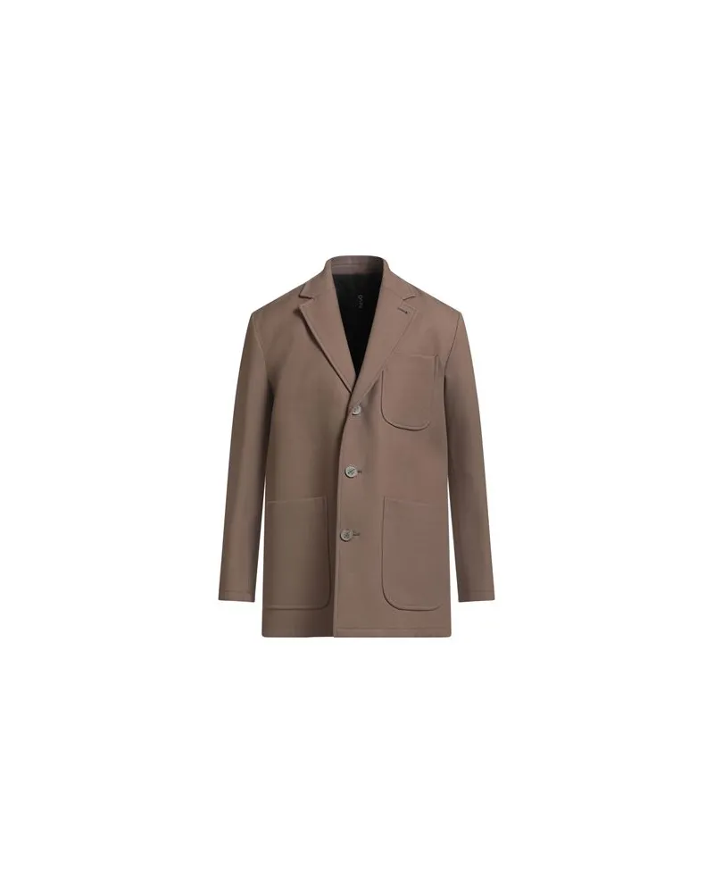 Hevò JACKEN & MÄNTEL - Mäntelauf YOOX.COM Khaki