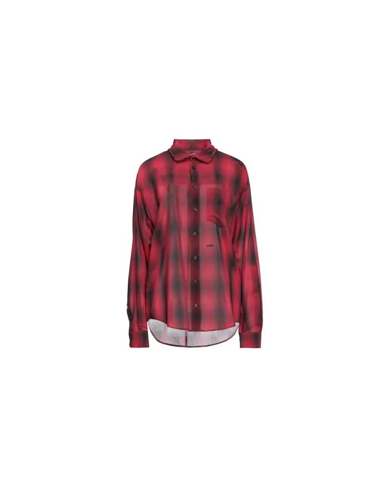 Dsquared2 TOPS - Hemdenauf YOOX.COM Rot