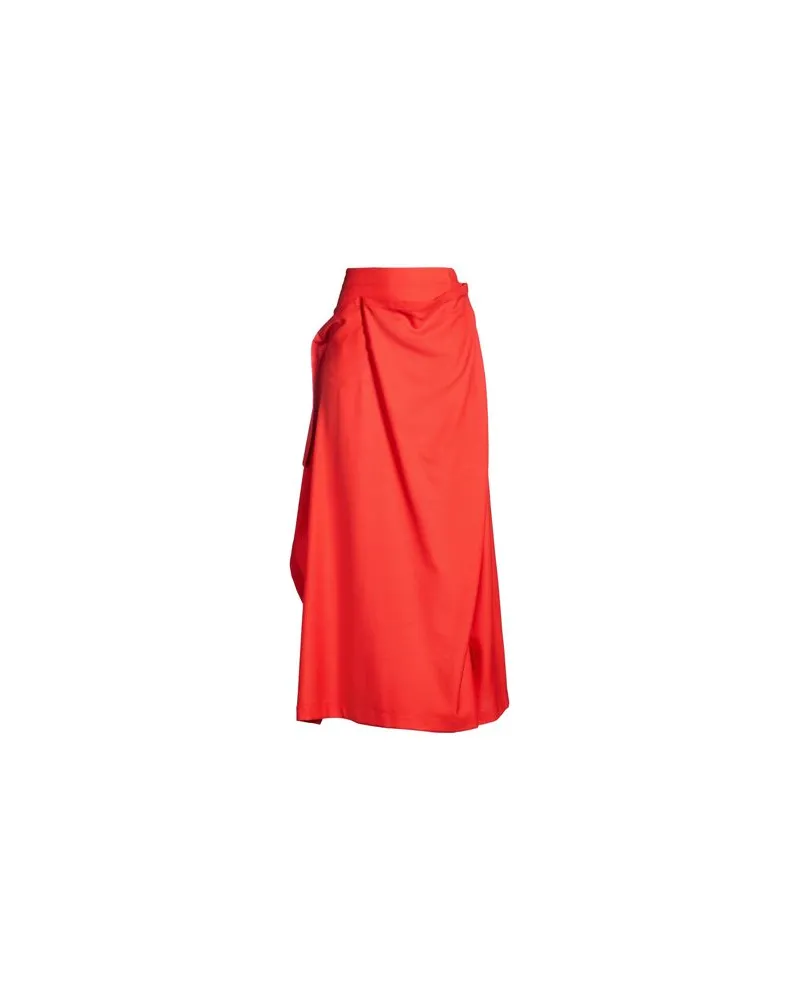 Issey Miyake HOSEN & RÖCKE - Maxi-Röckeauf YOOX.COM Tomatenrot