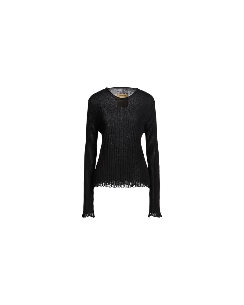 Uma Wang STRICKWAREN - Pulloverauf YOOX.COM Schwarz