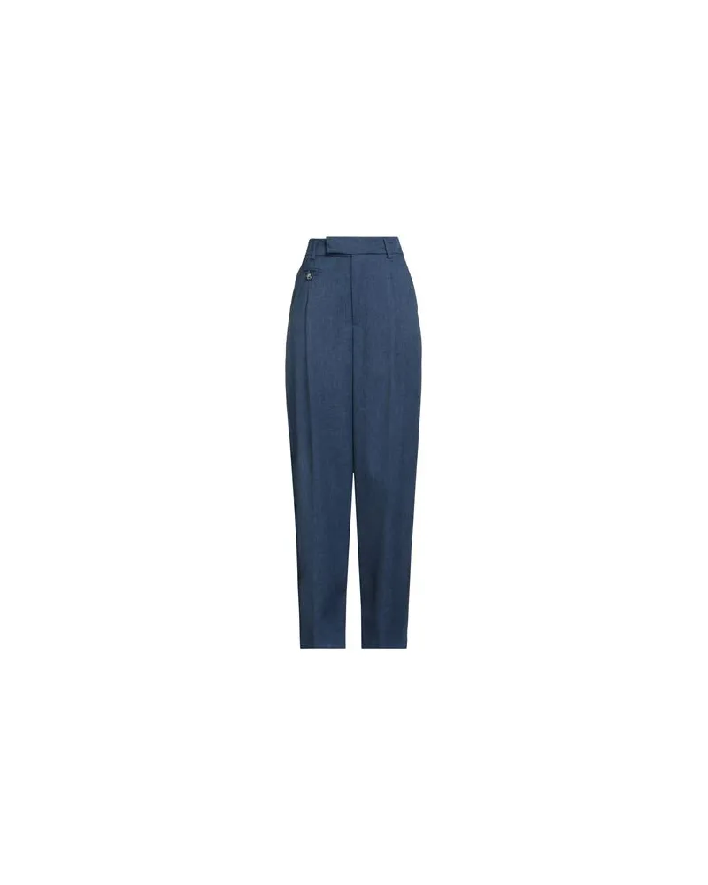 VICOLO HOSEN & RÖCKE - Hosenauf YOOX.COM Marineblau