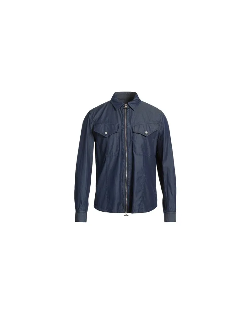 Ferragamo JACKEN & MÄNTEL - Jeansjacken/Mäntelauf YOOX.COM Blau