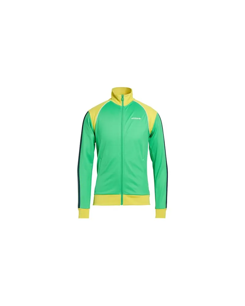 adidas TOPS - Sweatshirtsauf YOOX.COM Grün
