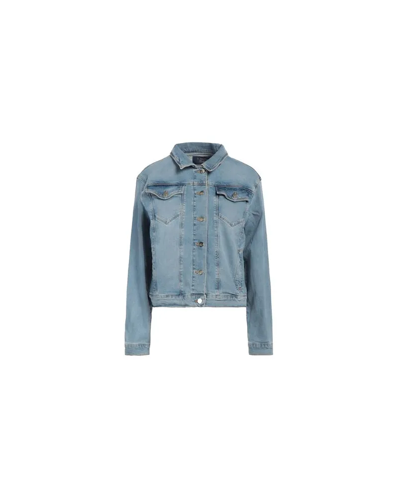 Kaos JACKEN & MÄNTEL - Jeansjacken/Mäntelauf YOOX.COM Blau