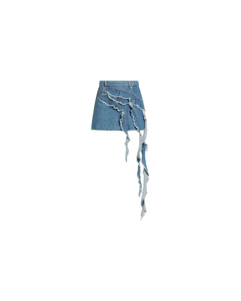 Blumarine HOSEN & RÖCKE - Jeansröckeauf YOOX.COM Blau