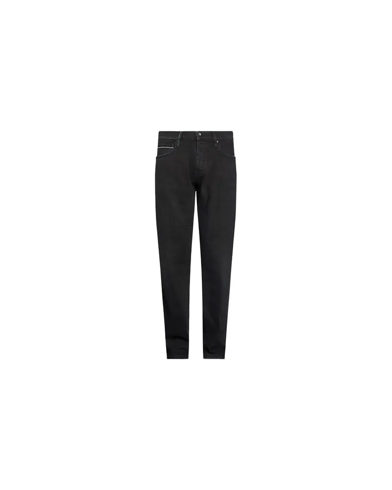 Re-HasH HOSEN & RÖCKE - Jeanshosenauf YOOX.COM Schwarz