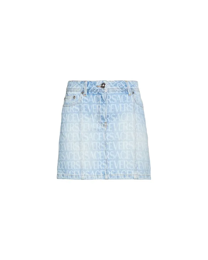 Versace HOSEN & RÖCKE - Jeansröckeauf YOOX.COM Blau