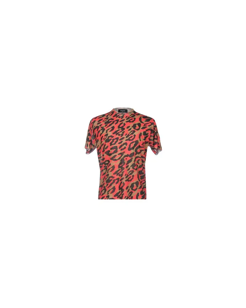 Dsquared2 TOPS - T-shirtsauf YOOX.COM Rot