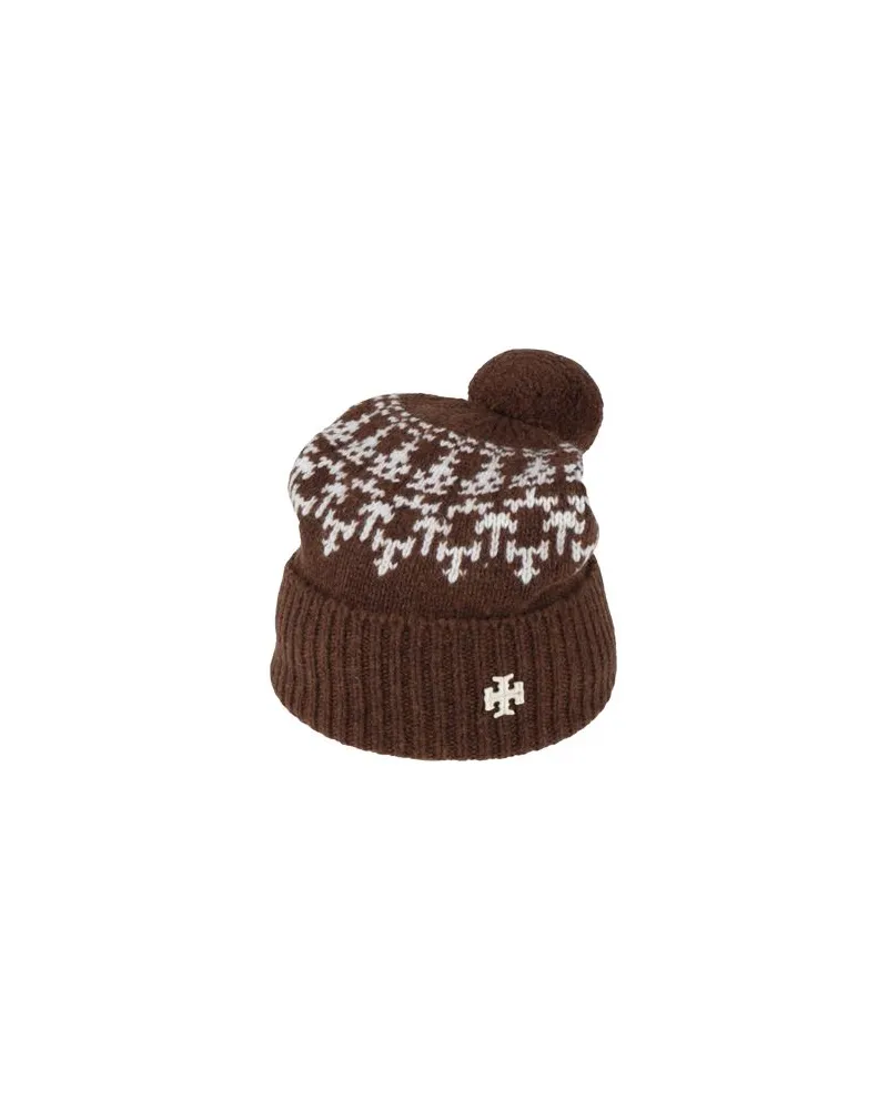 Tory Burch ACCESSOIRES - Mützen & Hüteauf YOOX.COM Braun