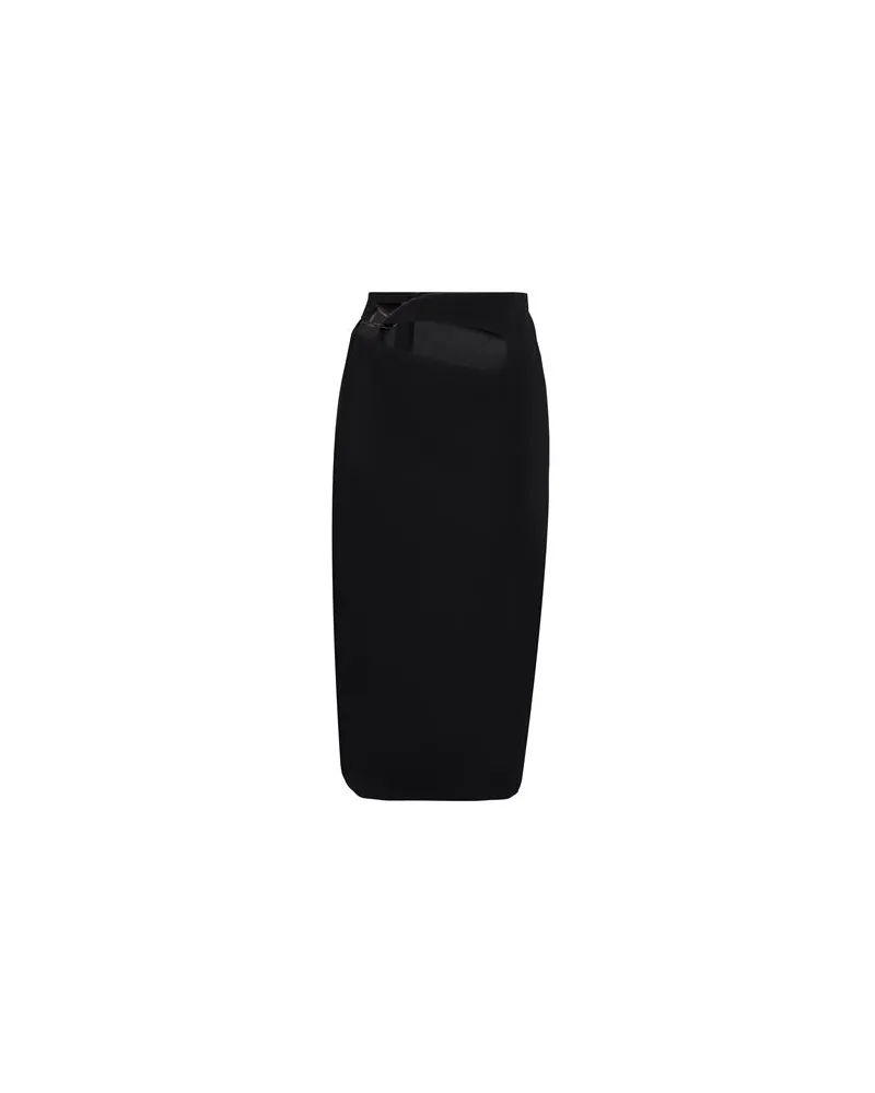 Patrizia Pepe HOSEN & RÖCKE - Midi-Röckeauf YOOX.COM Schwarz