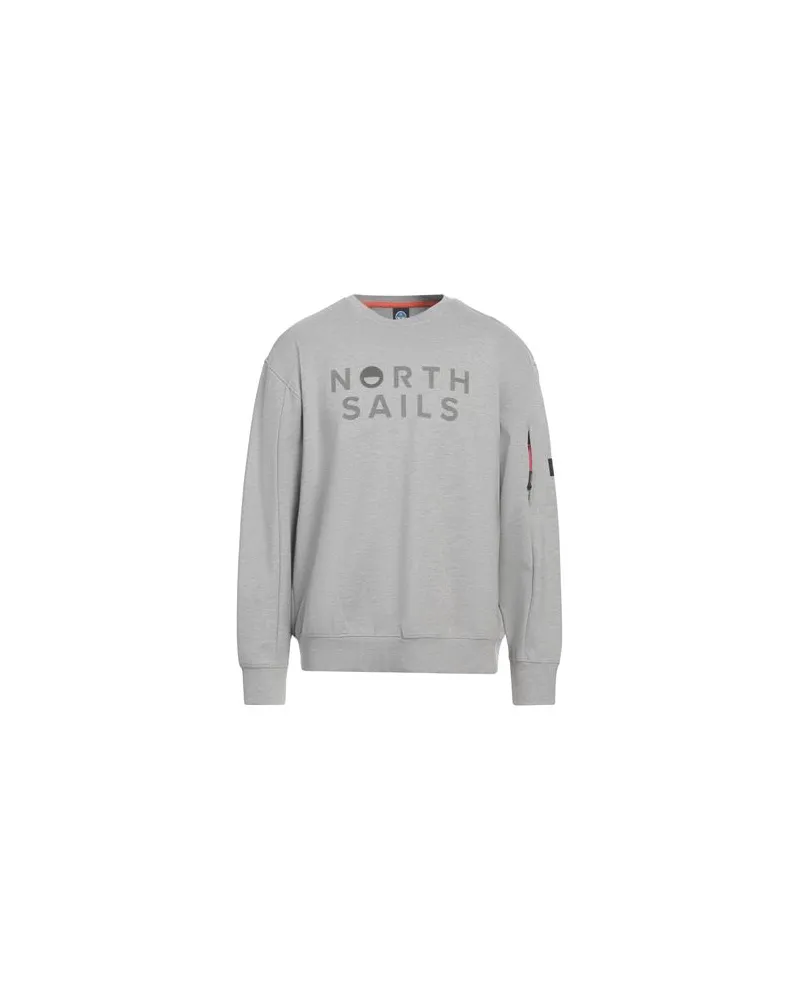 North Sails TOPS - Sweatshirtsauf YOOX.COM Hellgrau