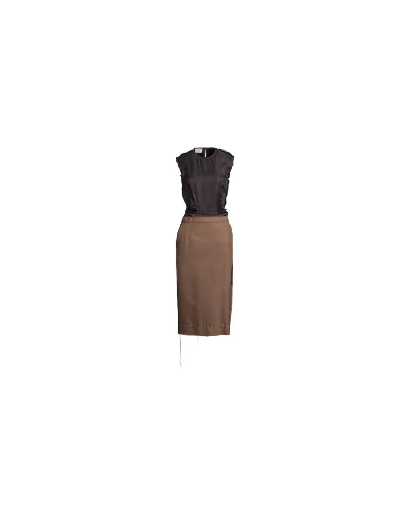 Maison Margiela KLEIDER - Midi-Kleiderauf YOOX.COM Beige