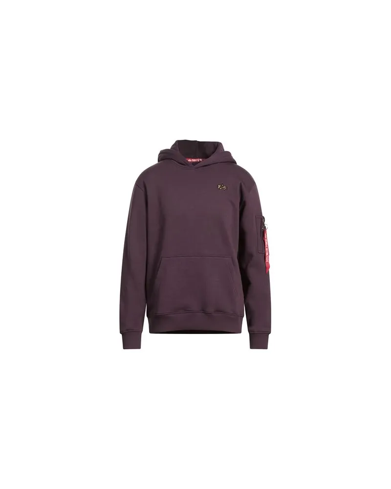Alpha Industries TOPS - Sweatshirtsauf YOOX.COM Pflaume