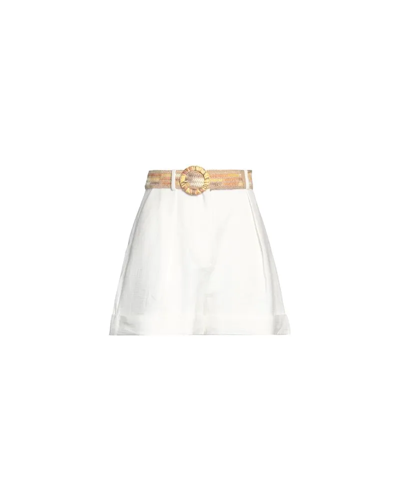 Zimmermann HOSEN & RÖCKE - Shorts & Bermudashortsauf YOOX.COM Weiß