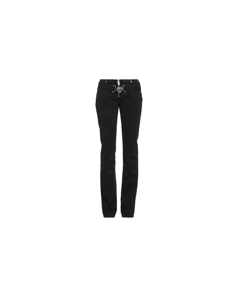 Versace HOSEN & RÖCKE - Jeanshosenauf YOOX.COM Schwarz