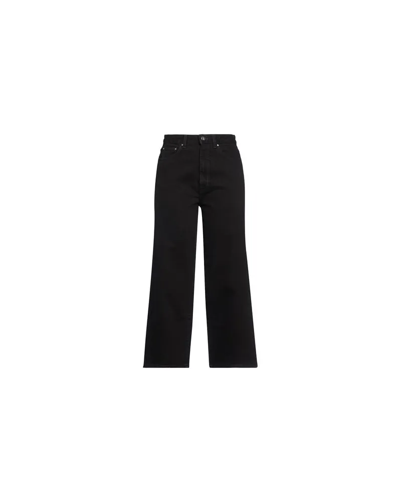 Totême HOSEN & RÖCKE - Jeanshosenauf YOOX.COM Schwarz