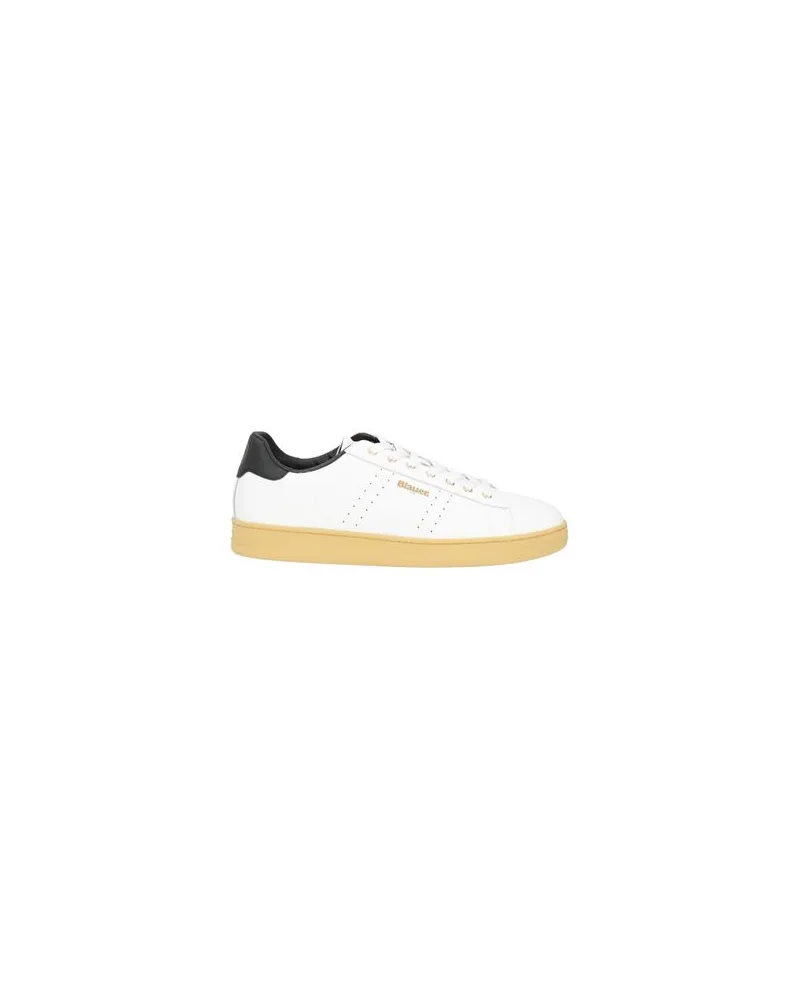 Blauer SCHUHE - Sneakersauf YOOX.COM Weiß