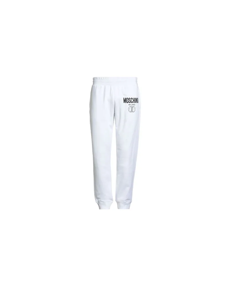 Moschino HOSEN & RÖCKE - Hosenauf YOOX.COM Weiß