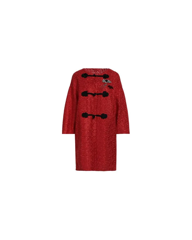 Ermanno Scervino JACKEN & MÄNTEL - Jacken, Mäntel & Trenchcoatsauf YOOX.COM Rot