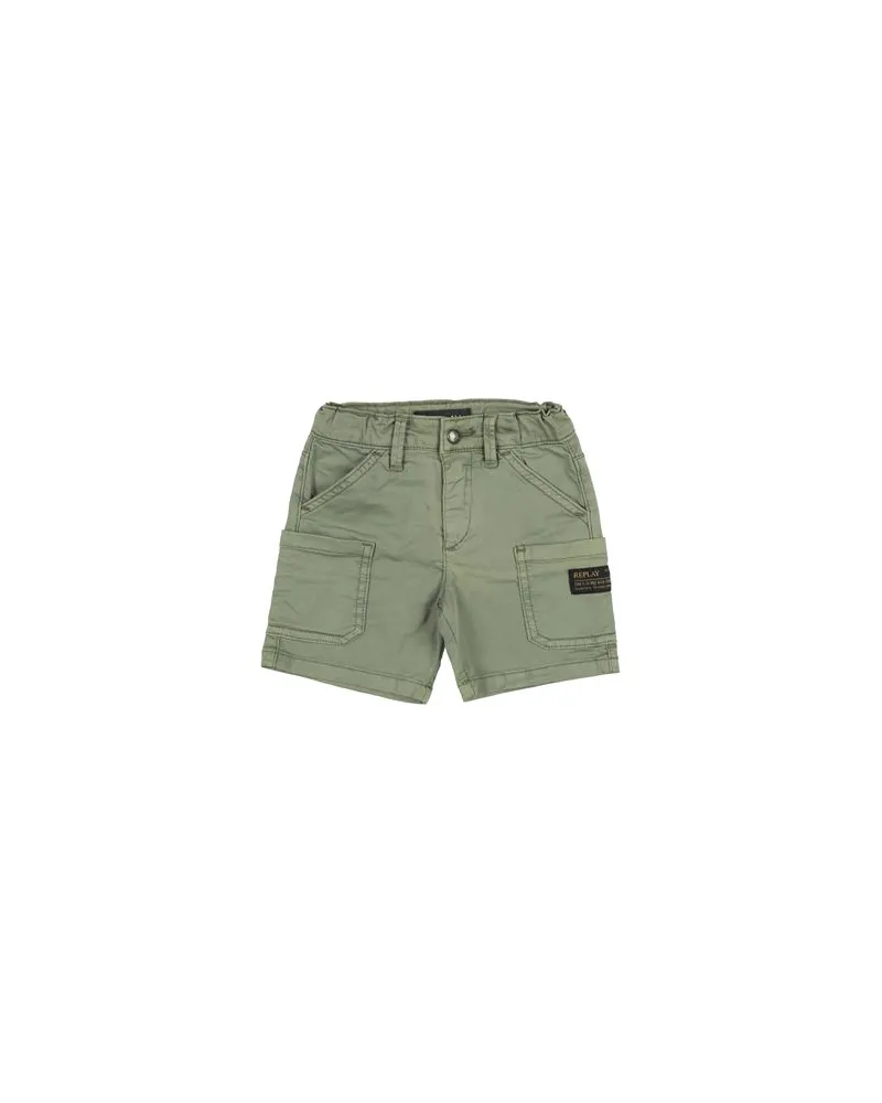 Replay HOSEN & RÖCKE - Shorts & Bermudashortsauf YOOX.COM Militärgrün
