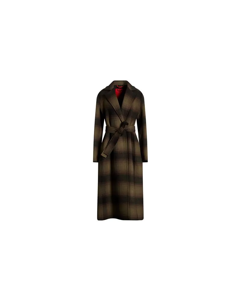 MAX&Co. LONGRUN - JACKEN & MÄNTEL - Mäntelauf YOOX.COM Militärgrün
