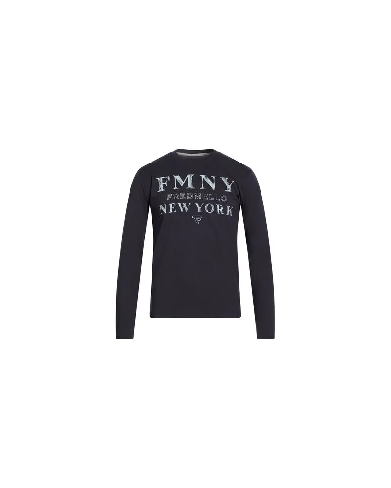 Fred Mello TOPS - T-shirtsauf YOOX.COM Nachtblau