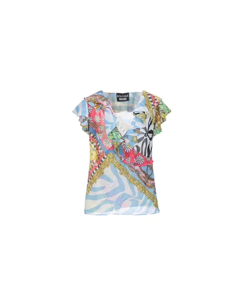Moschino TOPS - Topsauf YOOX.COM Himmelblau