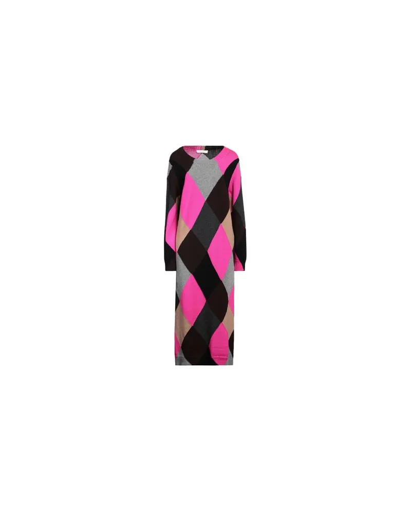 Liviana Conti KLEIDER - Midi-Kleiderauf YOOX.COM Fuchsia
