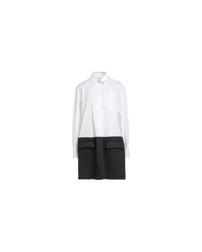 Semicouture KLEIDER - Mini-Kleiderauf YOOX.COM Weiß