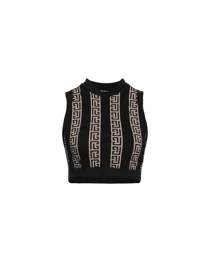 Balmain TOPS - Topsauf YOOX.COM Schwarz