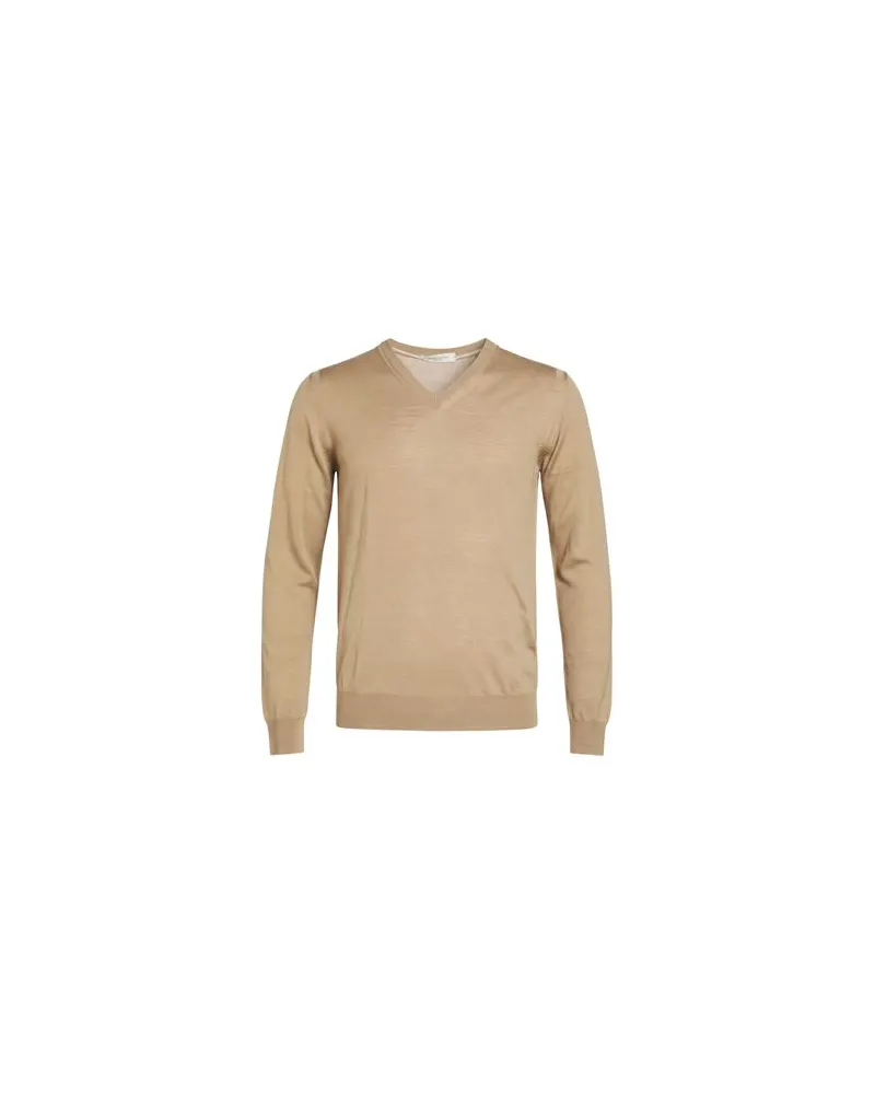 Paolo Pecora Milano STRICKWAREN - Pulloverauf YOOX.COM Sand