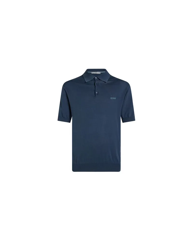 Guess TOPS - Poloshirtsauf YOOX.COM Marineblau