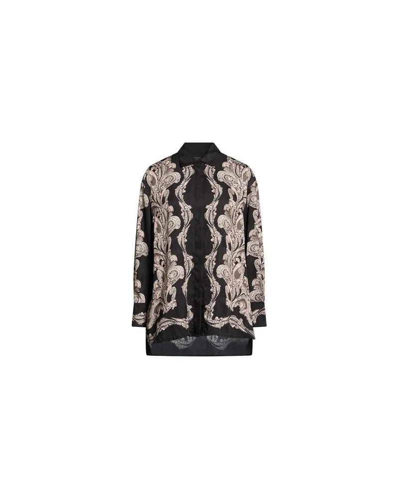 AllSaints TOPS - Hemdenauf YOOX.COM Schwarz