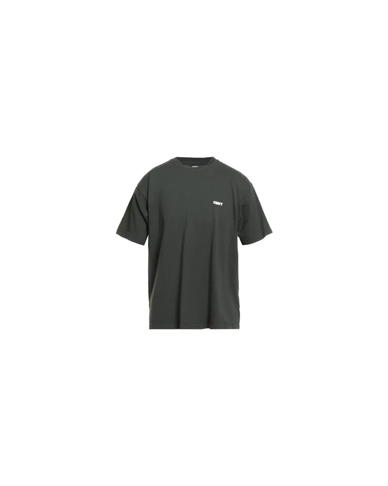 Obey TOPS - T-shirtsauf YOOX.COM Dunkelgrün